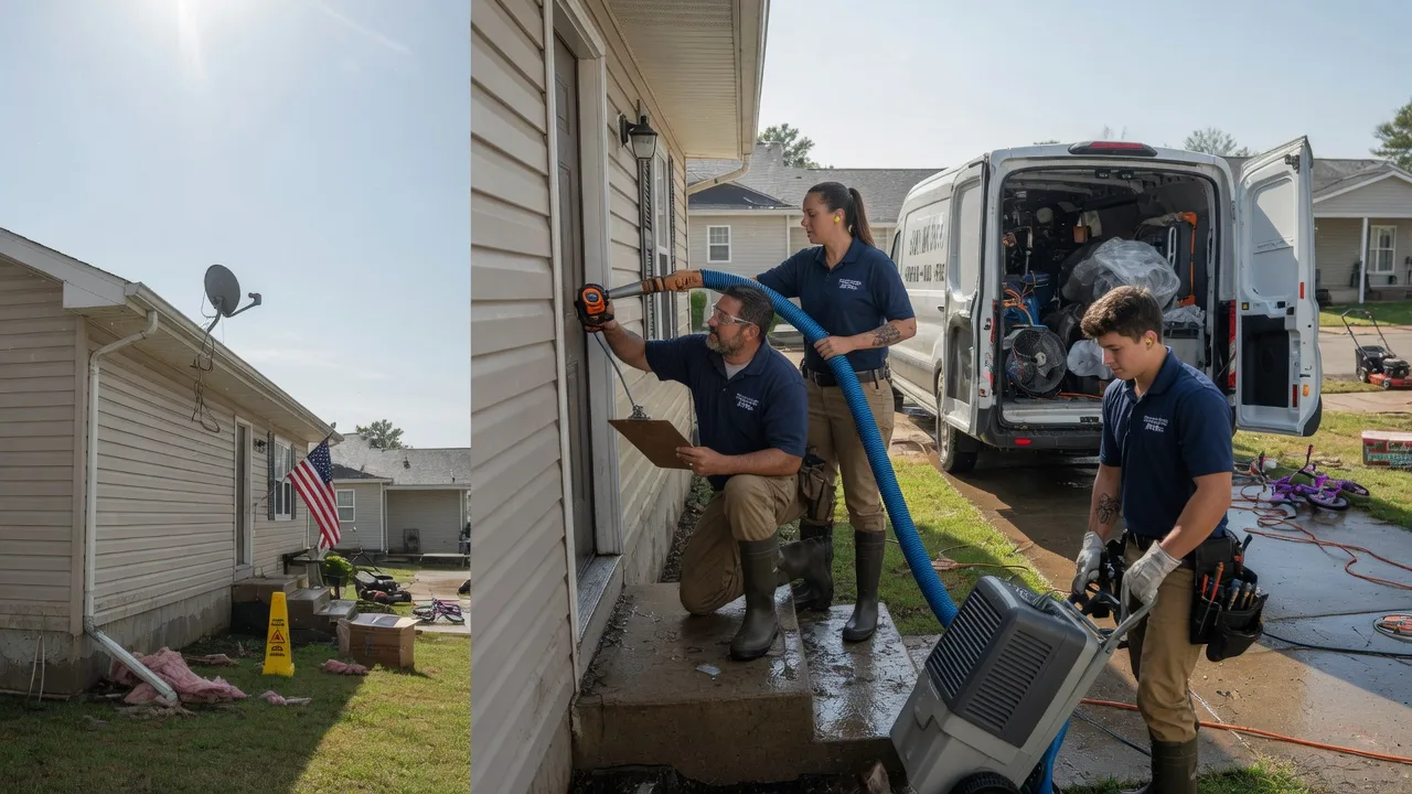 Ceiling Water Damage Restoration in Elba, NE near me